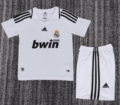 2008 09 R MADRID Home KIDS KIT